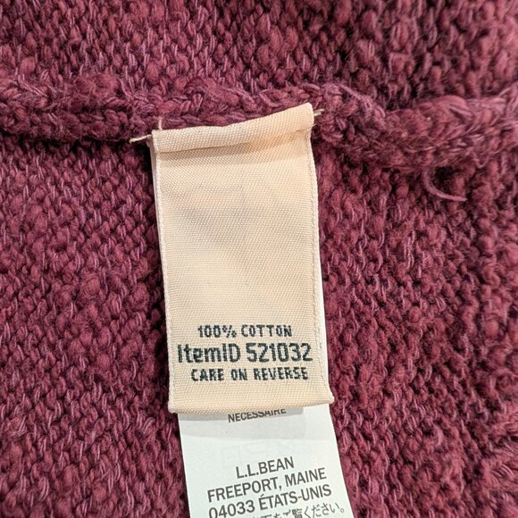 L.L. Bean Cotton Ragg Crewneck Fair Isle Women's Plus - like new - Picture 3 of 4